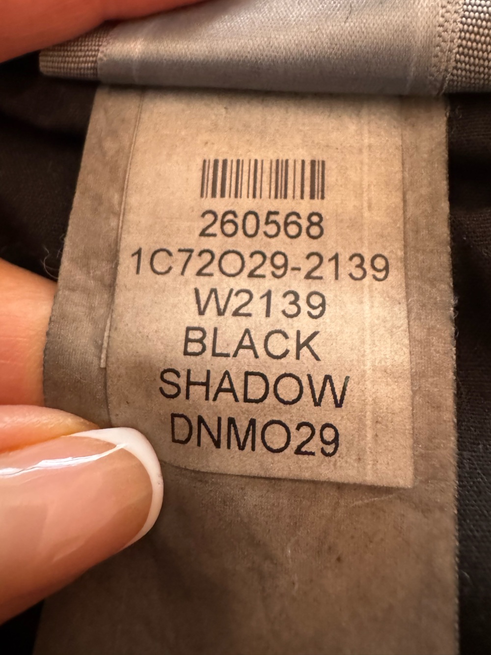 Paige Anessa 31" Wide Leg Jean High Rise Black Shadow, Size 27 - Picture 14 of 16